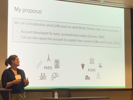 Dr. Budding's proposal slide.