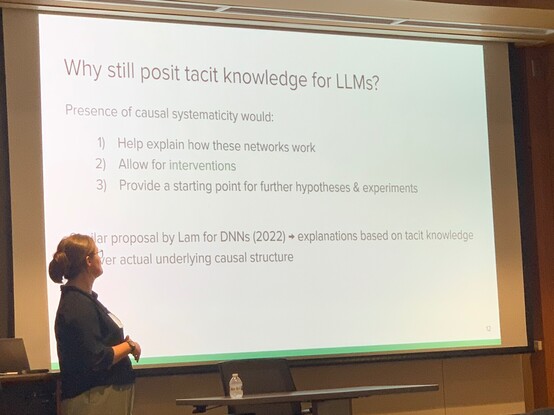 Dr. Budding's implications slide.