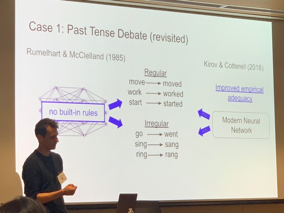 Jacob explains the implications of the "past tense" case.