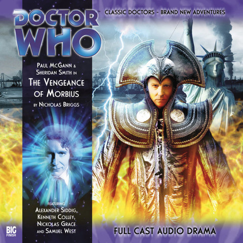 Cover art for Doctor Who: The Vengeance Of Morbius.