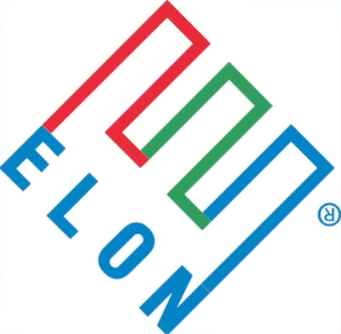 ENRON logo but it spells ELON instead.