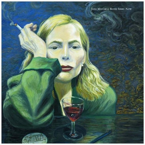 Cover art for Joni Mitchell - Both Sides Now (amazing song, especially the astonishingly beautiful slow orchestral/jazzy remake). 