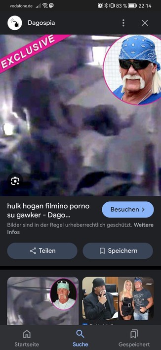 Hulk hogan kriegt einen blowjob, Foto hat grausame Qualität. 