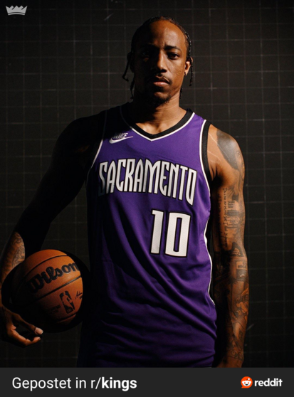 DeMar DeRozan im Trikot der Sacramento Kings