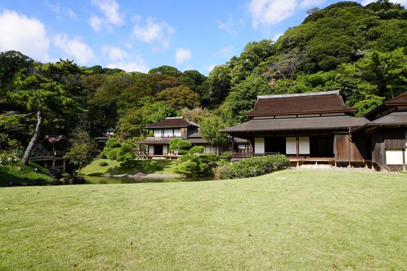 Blick in den früher privaten Teil des Sankeien