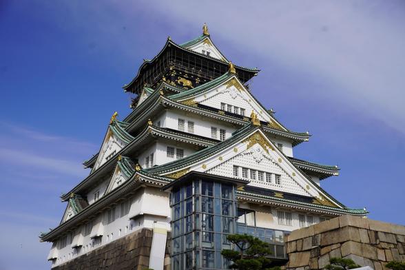 Burgfried der Burg Osaka