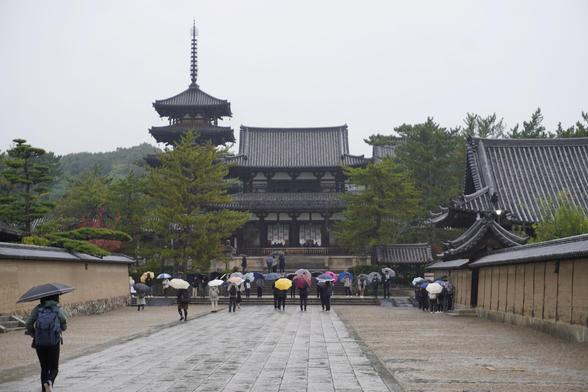 Hauptgebäude des Horyu-ji