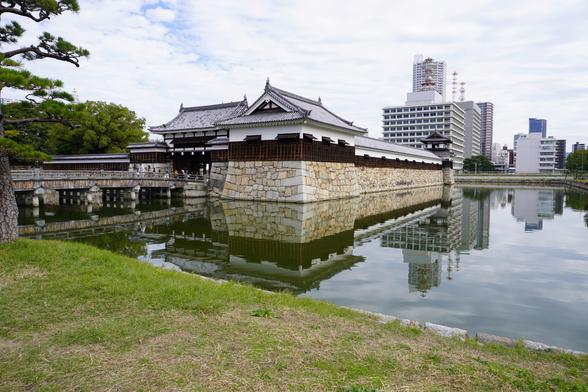 Vorburg der Burg Hiroshima