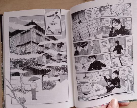 2 Seiten im Buch, Leben des erfolglosen Schriftstellers