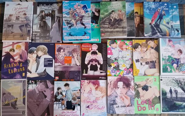 noch mehr gekaufte Mangas