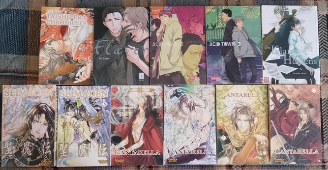 noch mehr gebrauchte Mangas